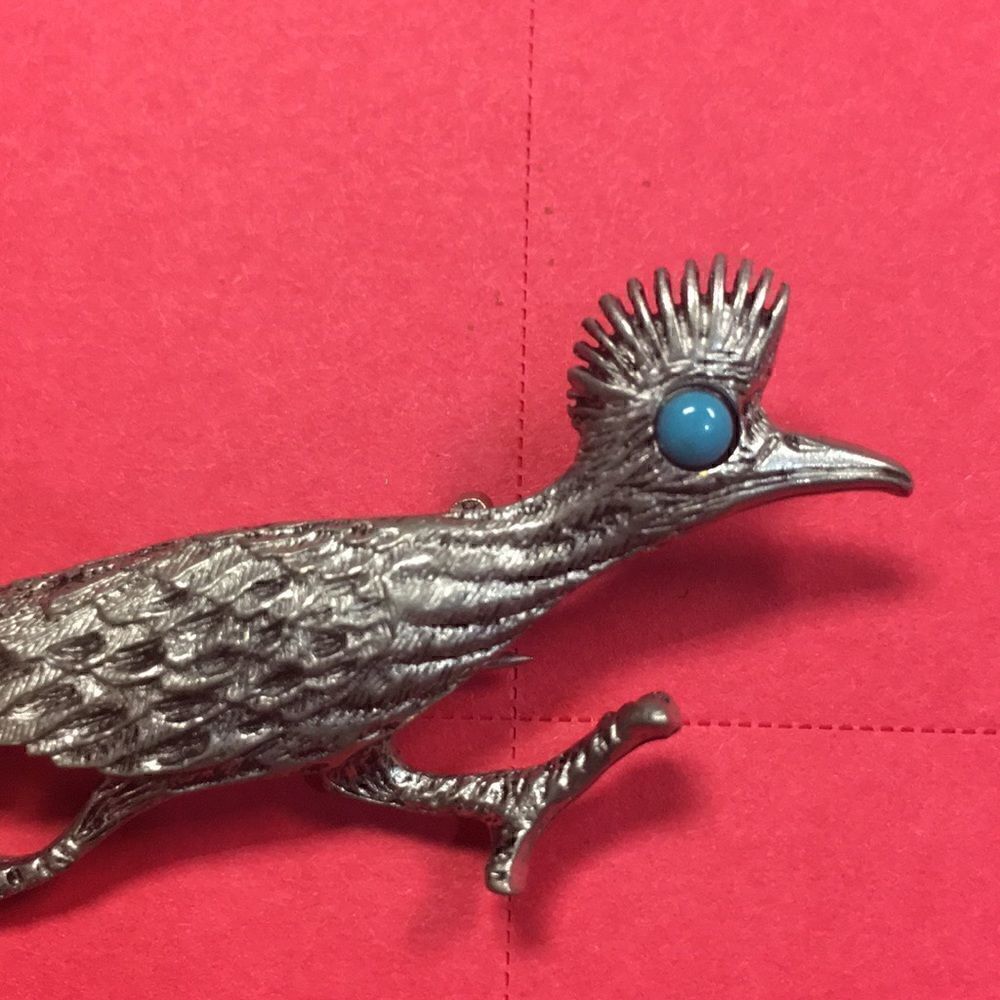 Vintage Unique piece Brooch J. Ritter Roadrunner - Picture 2 of 6
